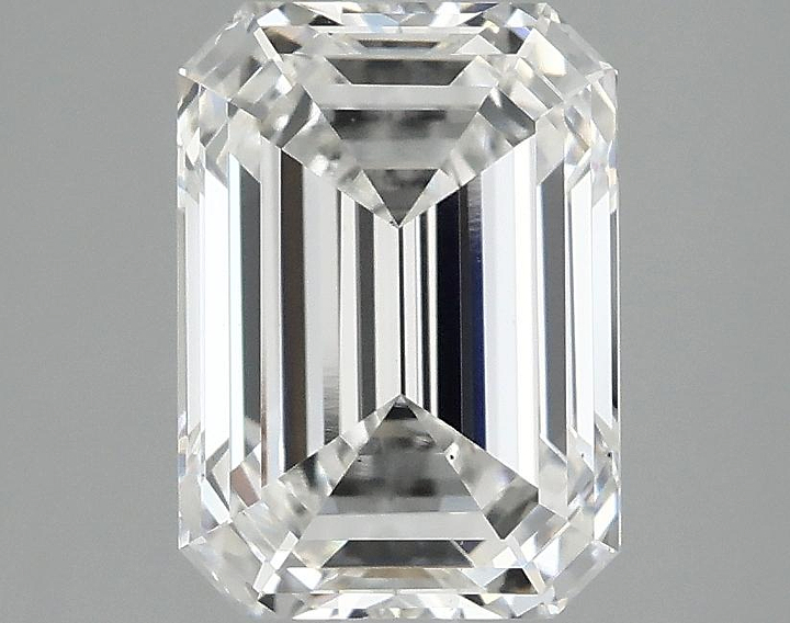 2.91 Carat Emerald Shaped Ideal Cut VS2 IGI Certified Lab Grown Diamond