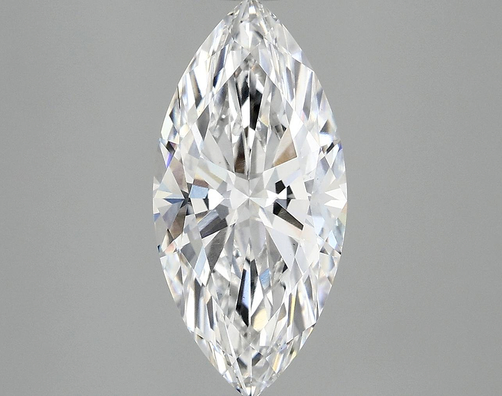3.09 Carat Marquise Shaped Excellent Cut VS1 IGI Certified Lab Grown Diamond
