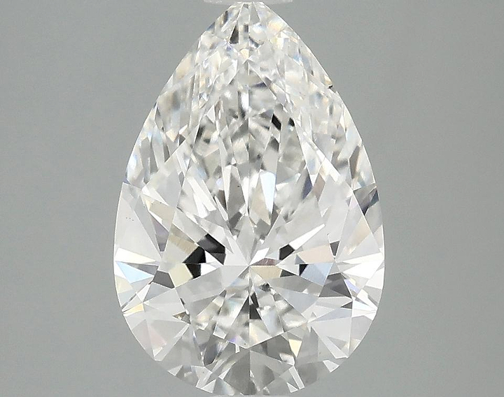 2.4 Carat Pear Shaped Excellent Cut VS1 IGI Certified Lab Grown Diamond