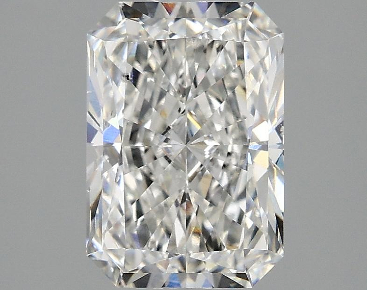 2.08 Carat Radiant Shaped Ideal Cut SI1 IGI Certified Lab Grown Diamond