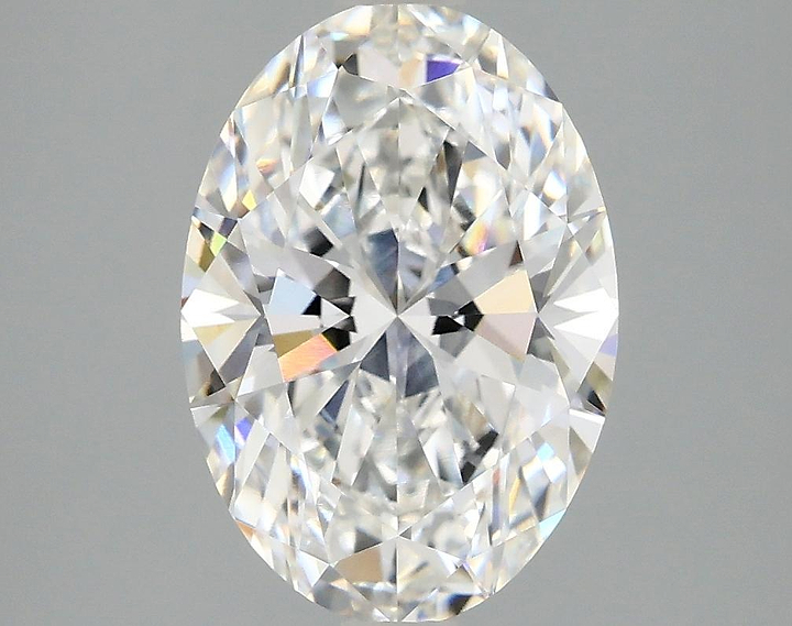 3.08 Carat Oval Shaped Ideal Cut VVS2 IGI Certified Lab Grown Diamond