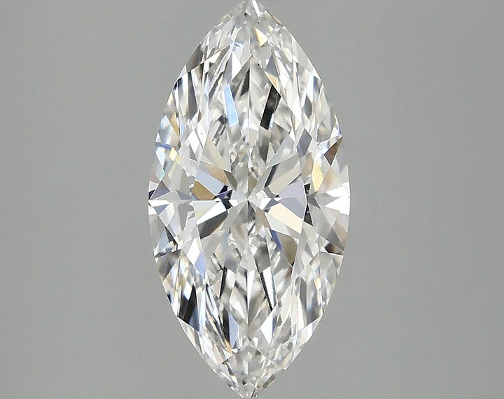 1.87 Carat Marquise Shaped Ideal Cut VS1 IGI Certified Lab Grown Diamond