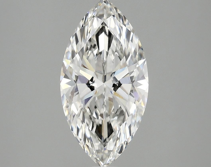 1.84 Carat Marquise Shaped Ideal Cut VVS2 IGI Certified Lab Grown Diamond