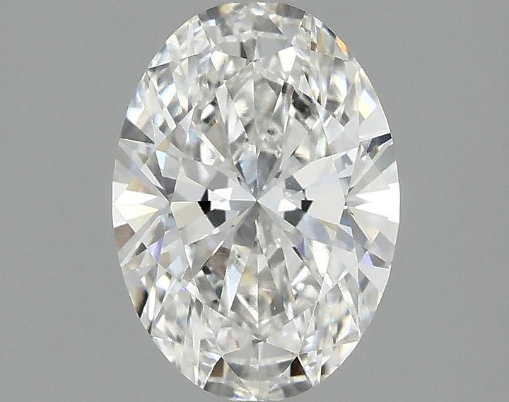 1.5 Carat Oval Shaped Ideal Cut VVS2 IGI Certified Lab Grown Diamond