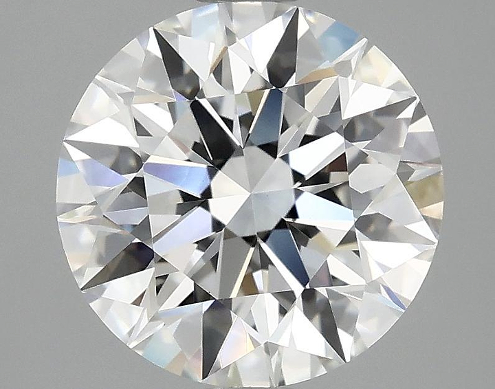 3.1 Carat Round Shaped Excellent Cut VVS2 IGI Certified Lab Grown Diamond