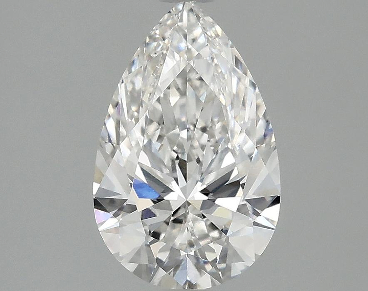 1.51 Carat Pear Shaped Ideal Cut VVS2 IGI Certified Lab Grown Diamond