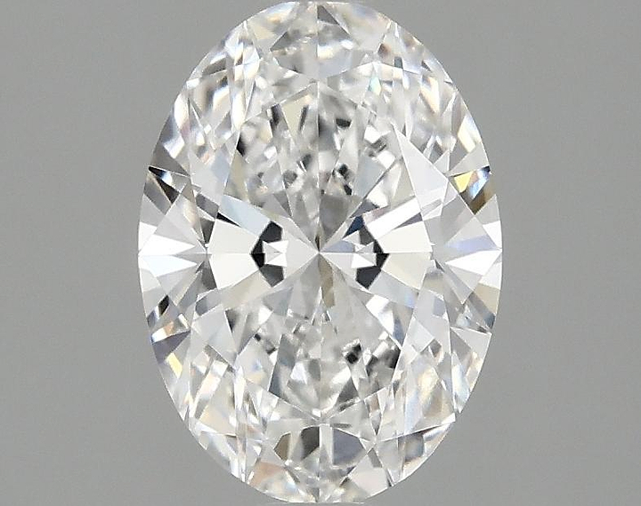 1.54 Carat Oval Shaped Ideal Cut VVS2 IGI Certified Lab Grown Diamond