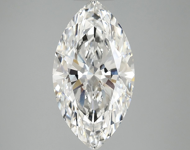 3.09 Carat Marquise Shaped Excellent Cut VS2 IGI Certified Lab Grown Diamond