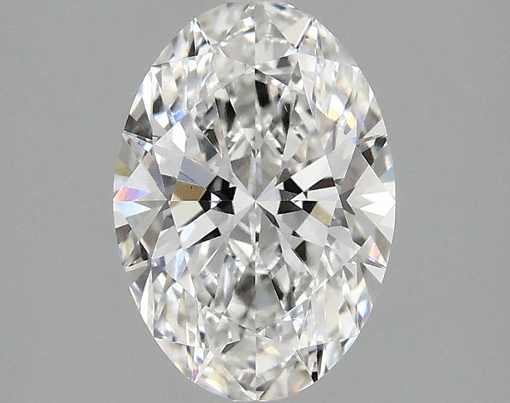 1.54 Carat Oval Shaped Ideal Cut VVS2 IGI Certified Lab Grown Diamond