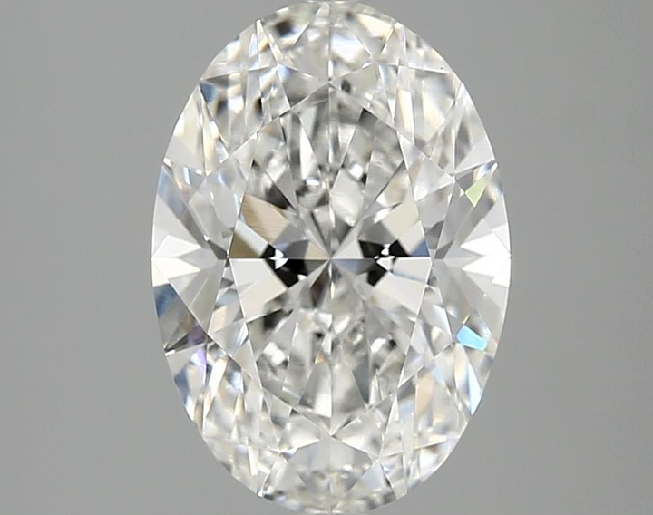2.5 Carat Oval Shaped Ideal Cut VVS2 IGI Certified Lab Grown Diamond