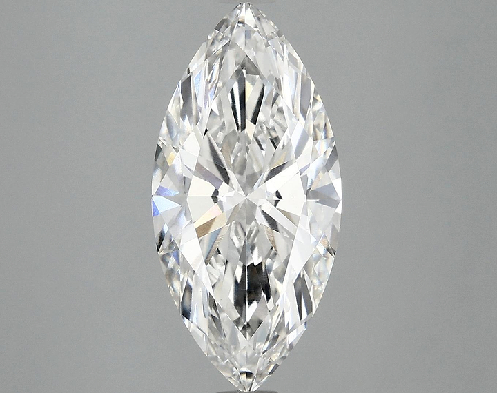 2.88 Carat Marquise Shaped Excellent Cut VS1 IGI Certified Lab Grown Diamond