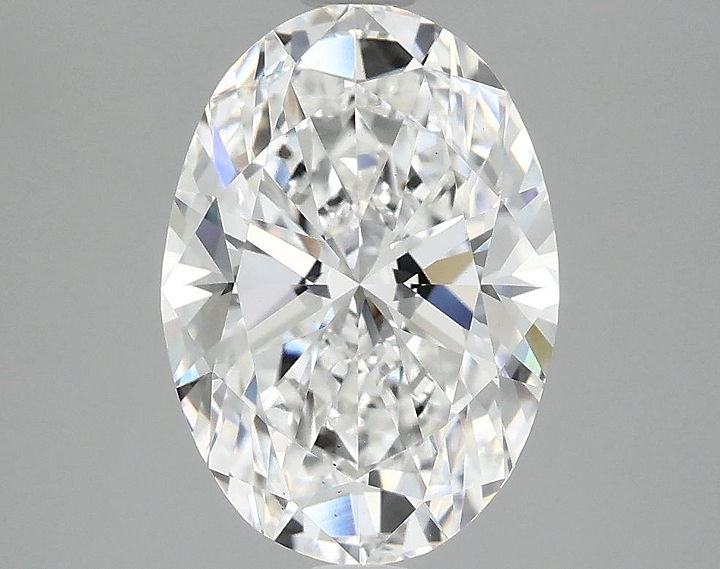 3.04 Carat Oval Shaped Ideal Cut VS2 IGI Certified Lab Grown Diamond