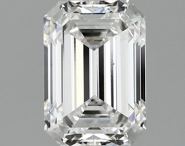 1.58 Carat Emerald Shaped Ideal Cut VS1 IGI Certified Lab Grown Diamond