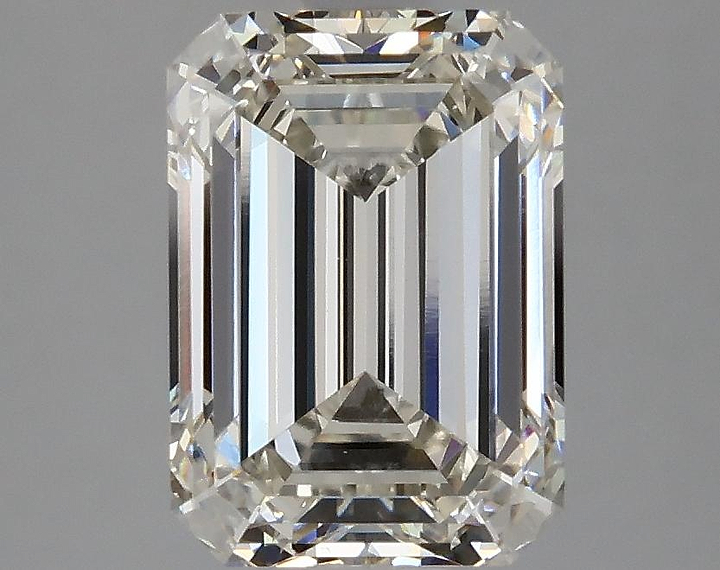 3.04 Carat Emerald Shaped Ideal Cut VS1 IGI Certified Lab Grown Diamond