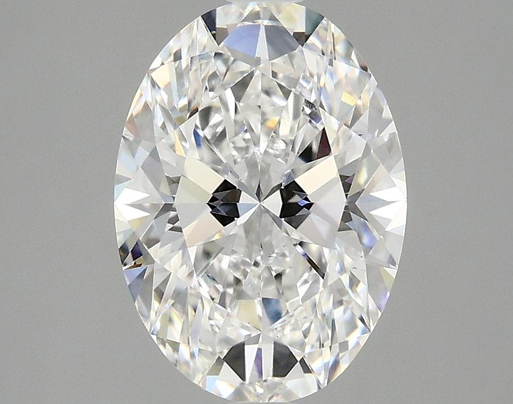 2.52 Carat Oval Shaped Ideal Cut VS1 IGI Certified Lab Grown Diamond