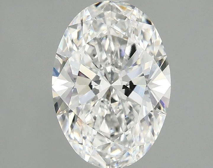 1.54 Carat Oval Shaped Ideal Cut VVS2 IGI Certified Lab Grown Diamond