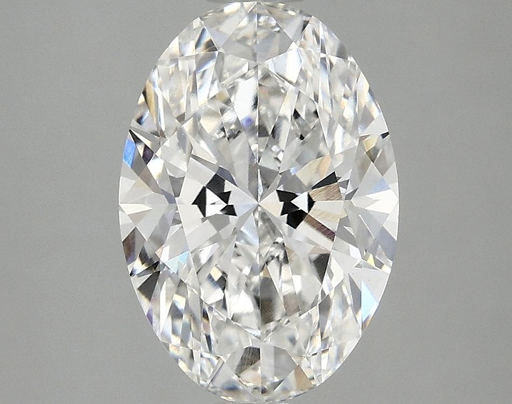 2.52 Carat Oval Shaped Ideal Cut VVS2 IGI Certified Lab Grown Diamond