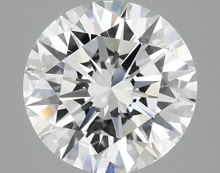 3.05 Carat Round Shaped Ideal Cut VVS2 IGI Certified Lab Grown Diamond