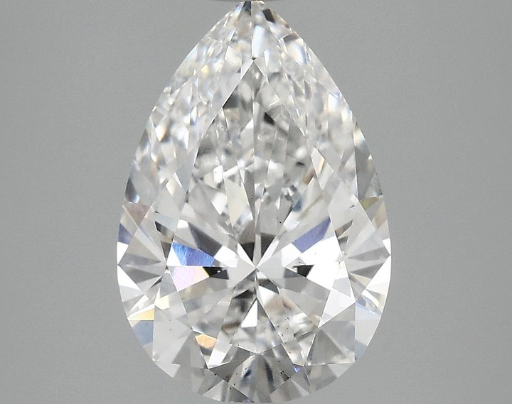 3.07 Carat Pear Shaped Excellent Cut VS2 IGI Certified Lab Grown Diamond