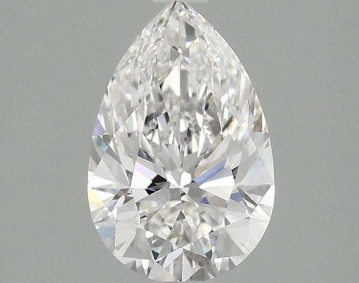 1.5 Carat Pear Shaped Excellent Cut VVS2 IGI Certified Lab Grown Diamond