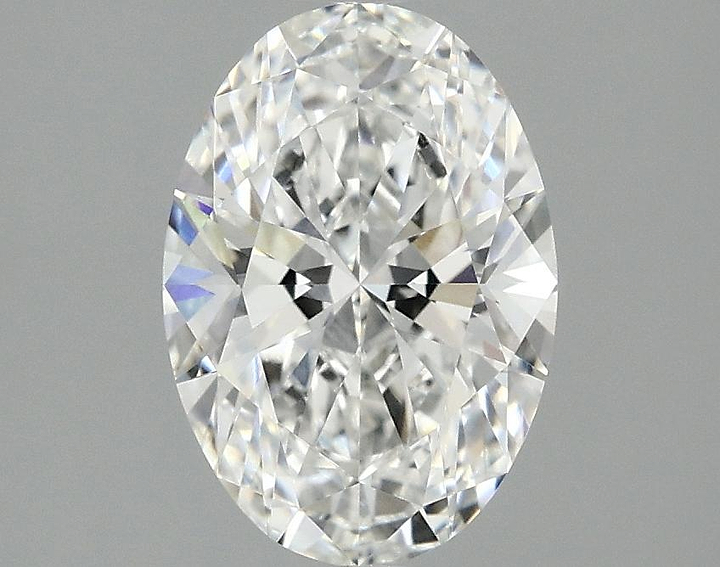 1.58 Carat Oval Shaped Ideal Cut VVS2 IGI Certified Lab Grown Diamond