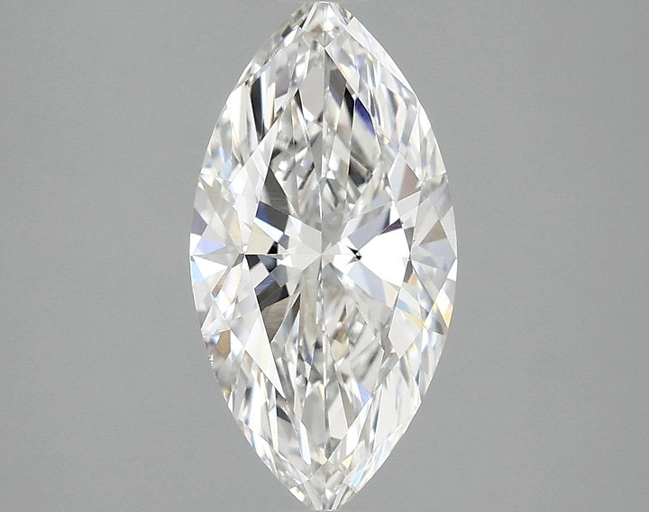 2.01 Carat Marquise Shaped Ideal Cut VVS2 IGI Certified Lab Grown Diamond