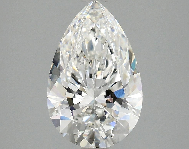 2.36 Carat Pear Shaped Ideal Cut VVS2 IGI Certified Lab Grown Diamond