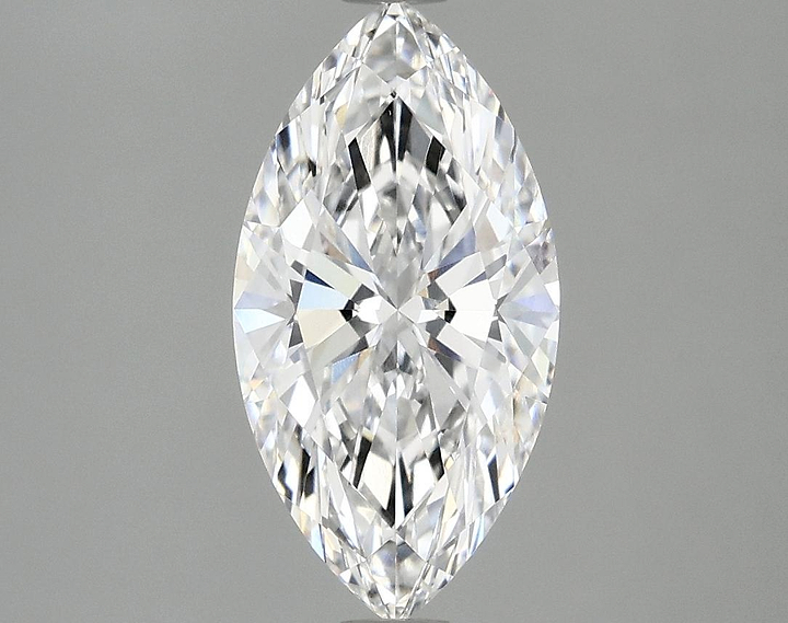 2.04 Carat Marquise Shaped Ideal Cut VVS2 IGI Certified Lab Grown Diamond