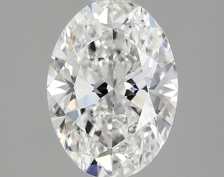 2.1 Carat Oval Shaped Ideal Cut VS2 IGI Certified Lab Grown Diamond