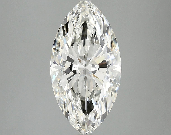 3.06 Carat Marquise Shaped Ideal Cut VVS2 IGI Certified Lab Grown Diamond