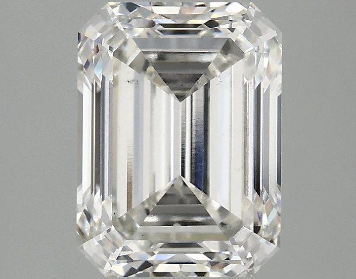 3.08 Carat Emerald Shaped Excellent Cut VS2 IGI Certified Lab Grown Diamond