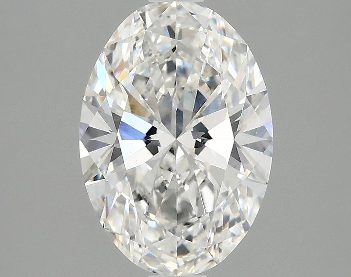 2.05 Carat Oval Shaped Ideal Cut VVS2 IGI Certified Lab Grown Diamond