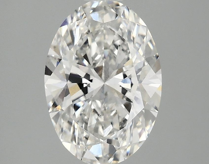 2.05 Carat Oval Shaped Ideal Cut SI1 IGI Certified Lab Grown Diamond