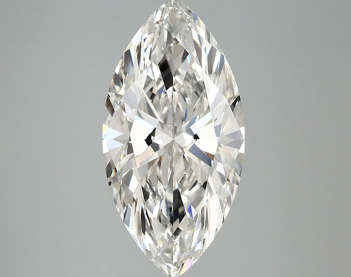 3.53 Carat Marquise Shaped Ideal Cut VVS2 IGI Certified Lab Grown Diamond