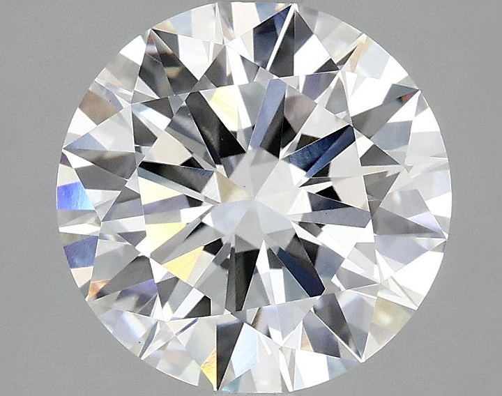 3.07 Carat Round Shaped Excellent Cut VVS2 IGI Certified Lab Grown Diamond