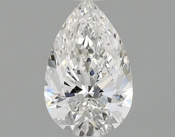 1.05 Carat Pear Shaped Ideal Cut VVS2 IGI Certified Lab Grown Diamond