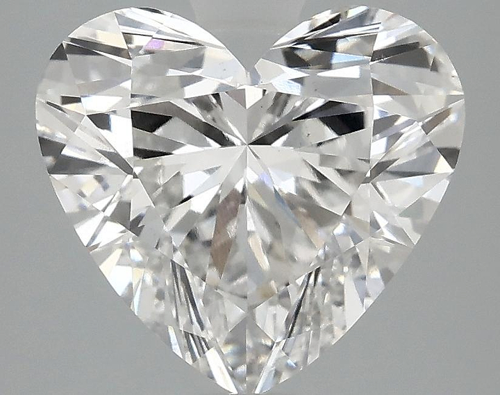 2.98 Carat Heart Shaped Ideal Cut VS2 IGI Certified Lab Grown Diamond