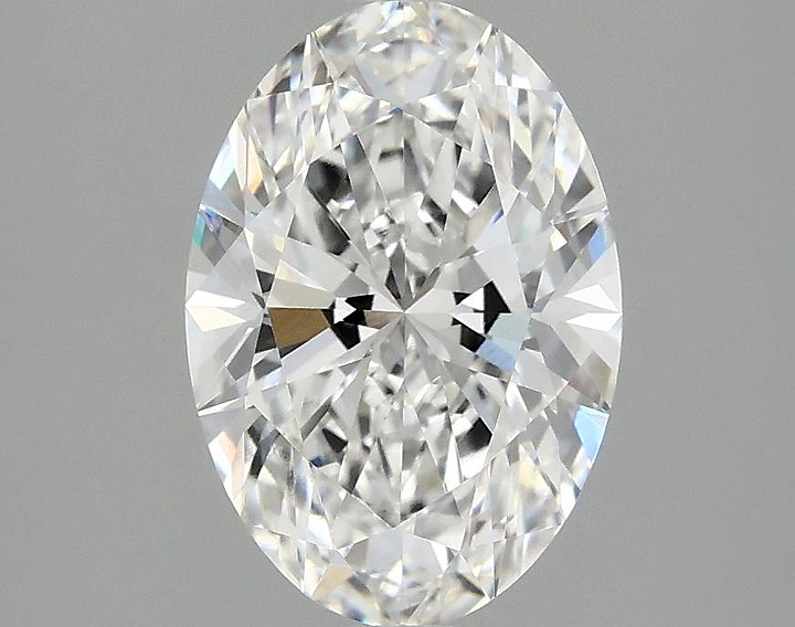 2.09 Carat Oval Shaped Ideal Cut VVS2 IGI Certified Lab Grown Diamond
