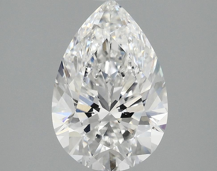 2.02 Carat Pear Shaped Excellent Cut VVS2 IGI Certified Lab Grown Diamond