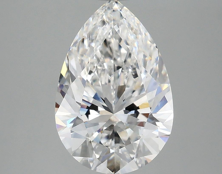 3.08 Carat Pear Shaped Excellent Cut VS1 IGI Certified Lab Grown Diamond