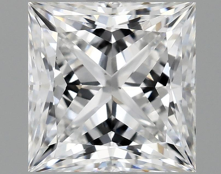 1.58 Carat Princess Shaped Ideal Cut VS1 IGI Certified Lab Grown Diamond