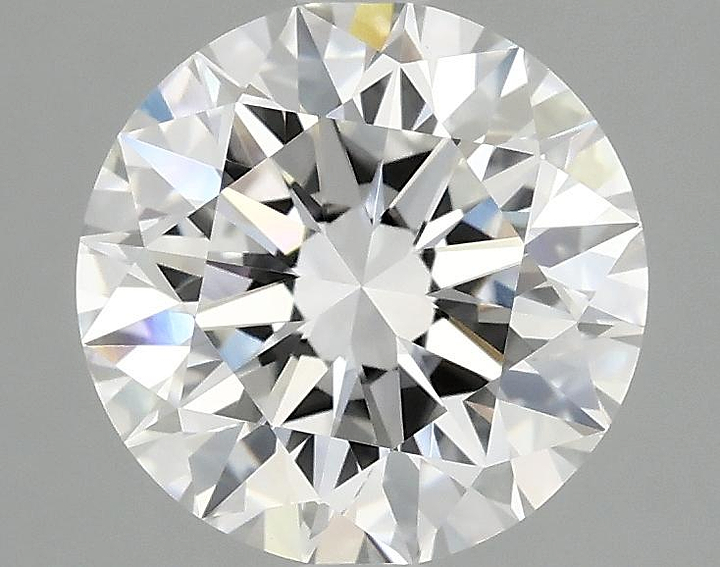 2.52 Carat Round Shaped Excellent Cut VVS2 IGI Certified Lab Grown Diamond