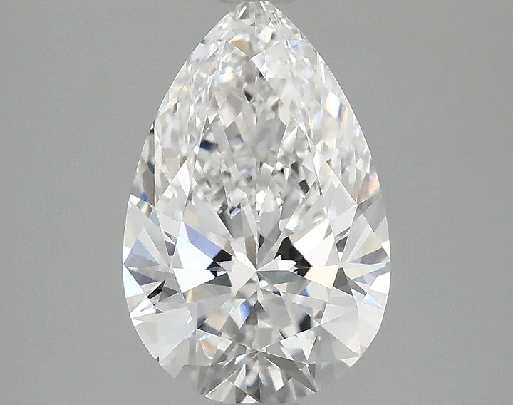 2.05 Carat Pear Shaped Excellent Cut VVS2 IGI Certified Lab Grown Diamond