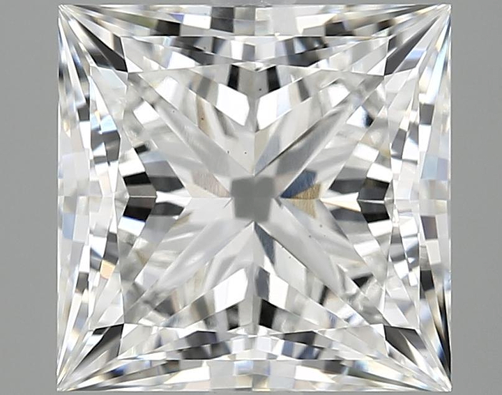 4.16 Carat Princess Shaped Ideal Cut VS1 IGI Certified Lab Grown Diamond