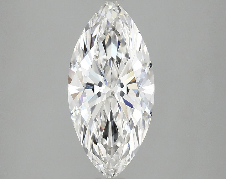 2.08 Carat Marquise Shaped Excellent Cut VS1 IGI Certified Lab Grown Diamond
