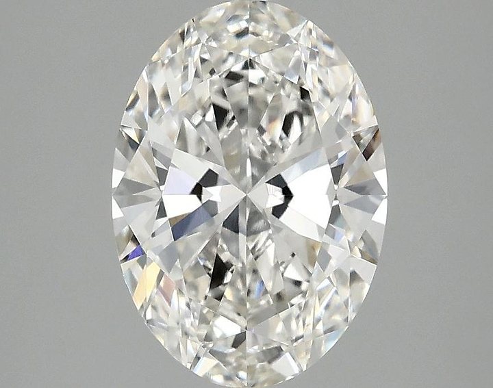 1.98 Carat Oval Shaped Ideal Cut VVS2 IGI Certified Lab Grown Diamond