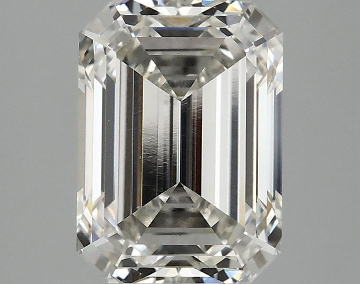 3.1 Carat Emerald Shaped Excellent Cut VS1 IGI Certified Lab Grown Diamond