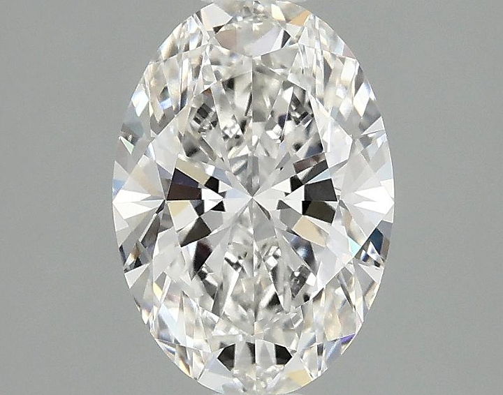 1.65 Carat Oval Shaped Ideal Cut VVS2 IGI Certified Lab Grown Diamond