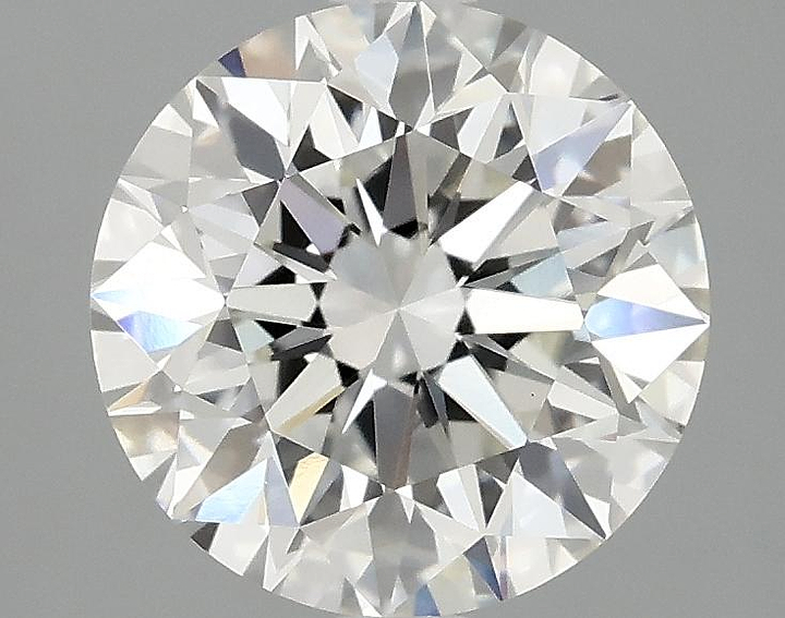2.55 Carat Round Shaped Excellent Cut VVS2 IGI Certified Lab Grown Diamond