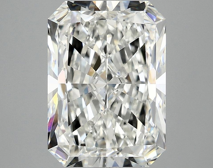 4.04 Carat Radiant Shaped Ideal Cut VVS2 IGI Certified Lab Grown Diamond